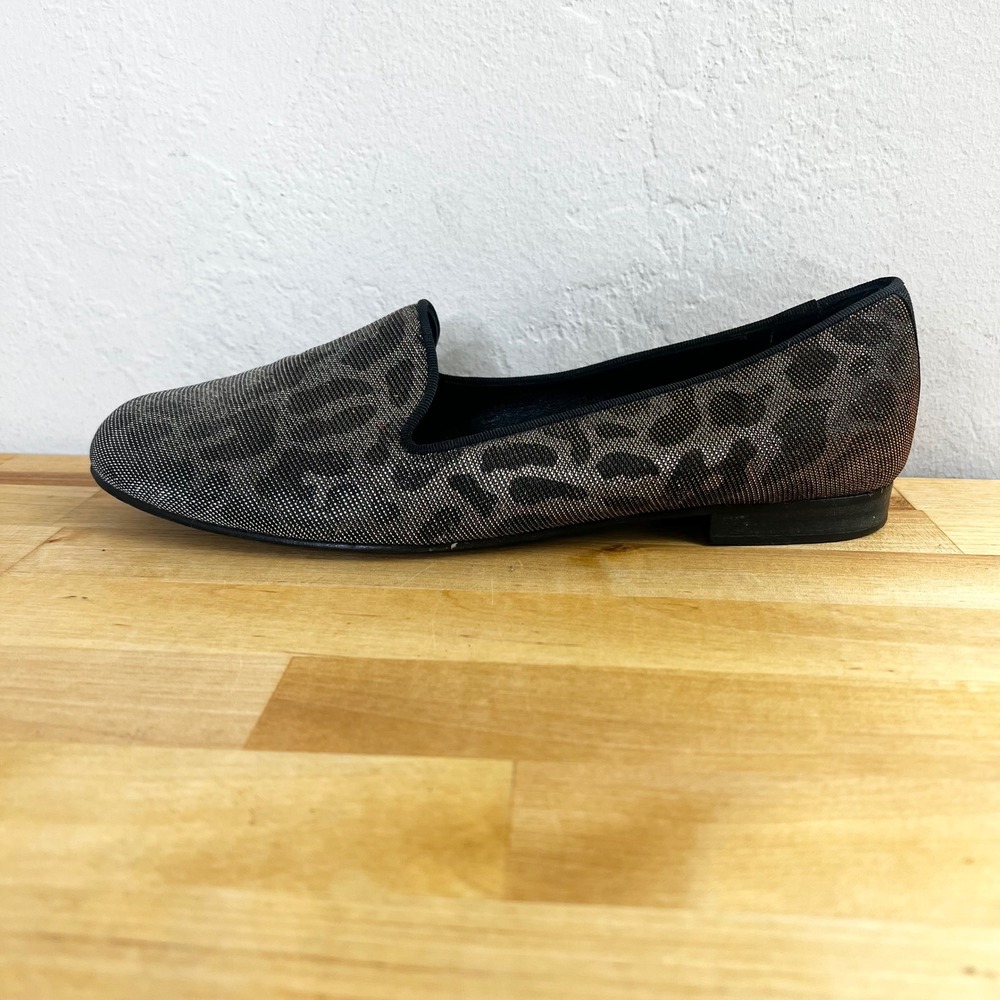 Stylish Leopard Print Women's Loafers